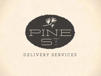 Pine Street Logo, Option B