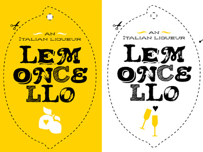 DIY Lemoncello Tags cocktail diy drink italian label lemon lemoncello printable tag