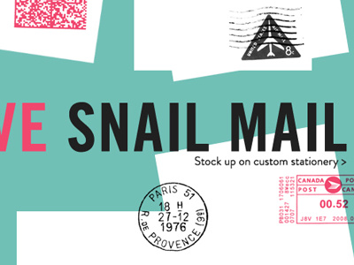 long live snail mail mail postage stamps