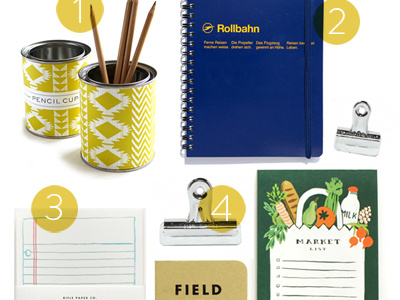 note taking supply roundup on the blog blog clip cup notebook pencils school