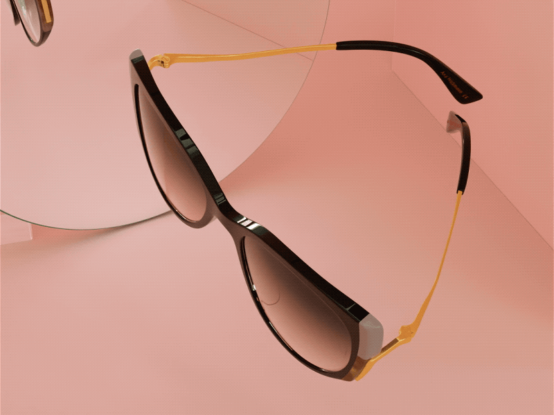 Eyewear 3d abstract animation cinema 4d eyewear float glasses mirror shapes sunglasses