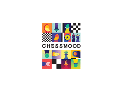 ChessMood logotype`s cover chess chess accessories chess illustration chess logotype chess story chessboard https:chessmood.com illustration multycolors