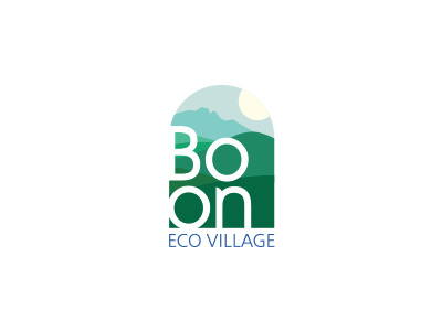 Eco Village 2016 eco village green landscape logo logotype