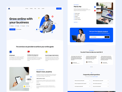 Axepert Studio 🖌️ Web Design Studio Website agency branding design figma graphic design studio ui ux web design website website design