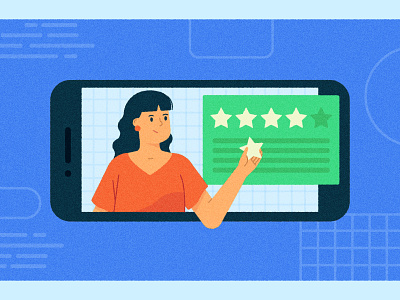 ᕕ[ ・ ▾ ・ ]ᕗ android android app app character character design illustration illustrator mobile phone review reviews tech texture vector woman