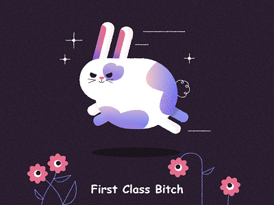 ୧| ⁰ ᴥ ⁰ |୨ animal bunny bunny rabbit character character design cute fast illustration illustrator kidlit pet rabbit run speed texture vector