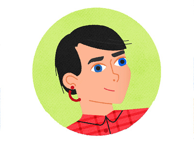 └ʕ•ᴥ•ʔ┘ character character design illustration illustrator portrait texture vector