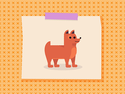 ( ͡°ᴥ ͡° ʋ) animal art bark character character designs dog dog art illustration illustrator pattern pet pup puppy texture vector woof