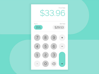 Calculator 004 calculator daily ui dailyui process ui