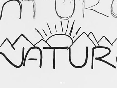 nature design design elements doodle drawing hand lettering lettering sketch typography