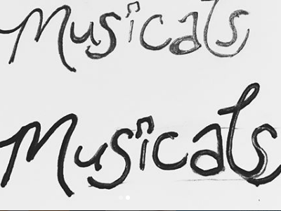 musicals design design elements doodle drawing hand lettering lettering sketch typography