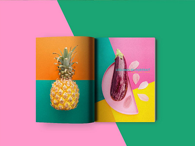 Vegetable in portrait. branding eggplant fruit green magazine photo pineapple portrait art rose vegetable