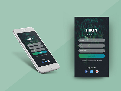 Daily UI Day 1 daily ui daily ui 001 signupform ui challange