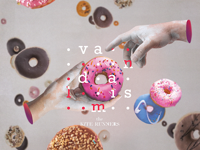 Vandalism album art branding cover design design illustration typography