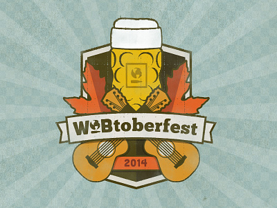 Oktoberfest Event Badge beer event fall germany illustration music oktoberfest