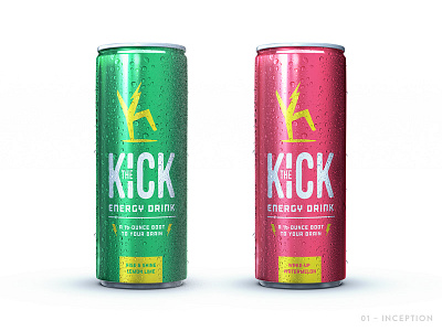 The Kick Can Designs branding film movie packaging typography