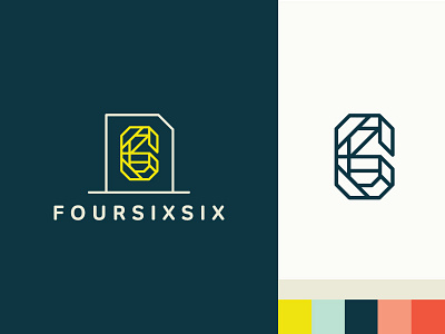 Foursixsix Branding branding identity logo logo design