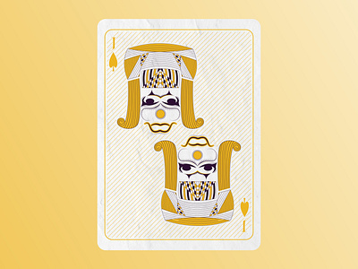Jack of Spades card cards character character design characterdesign color exploration design digital art illustration illustrator jack of spades playingcards typography