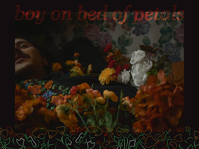 Boy on Bed of Petals