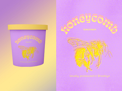 Honeycomb Ice cream