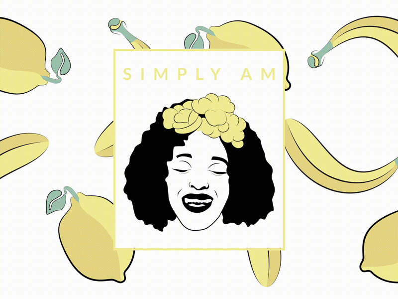 Simply Am With Fruit branding design illustration motion design