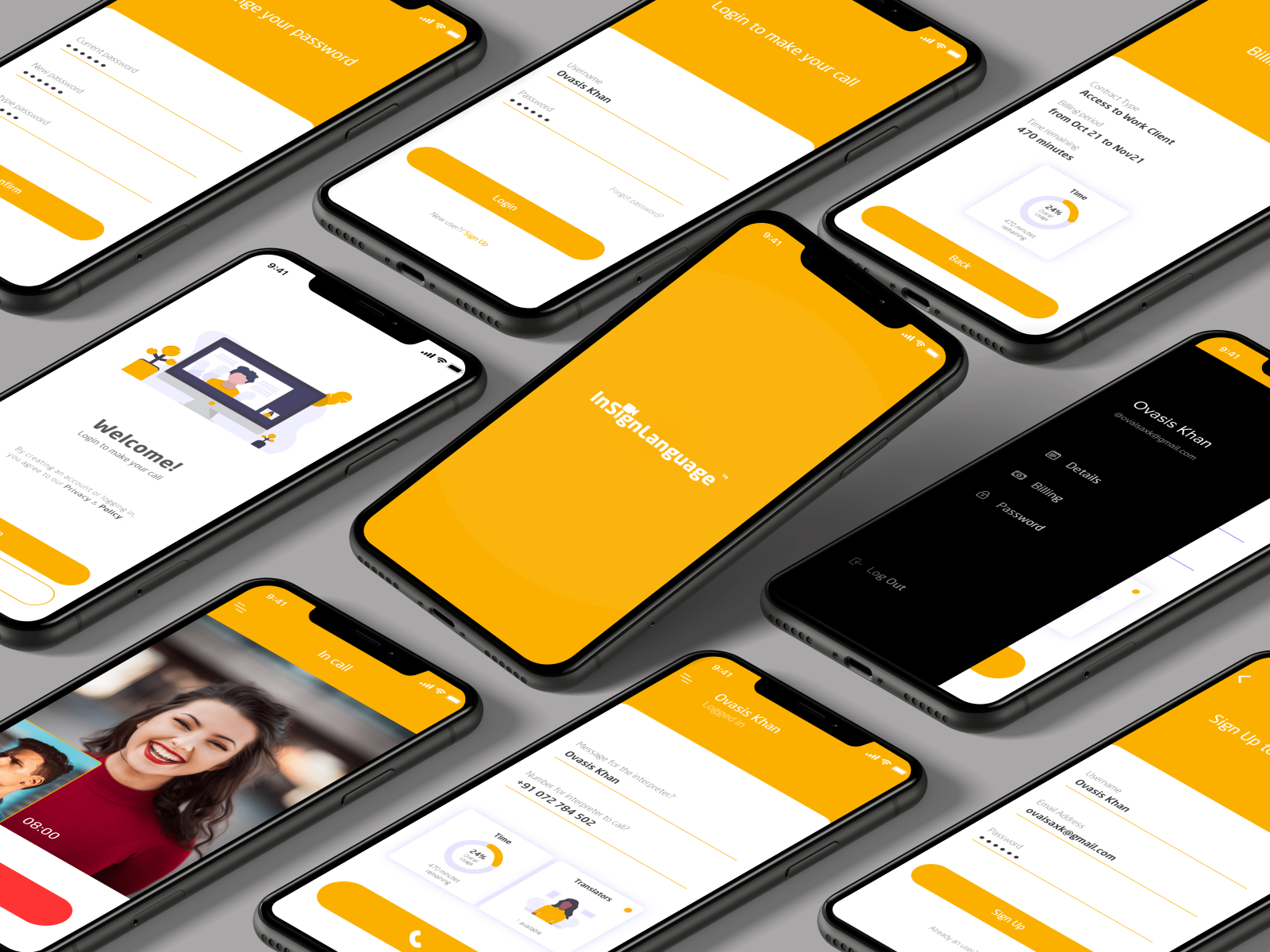 In Sign Language App - Redesign by Chameera Sarod on Dribbble