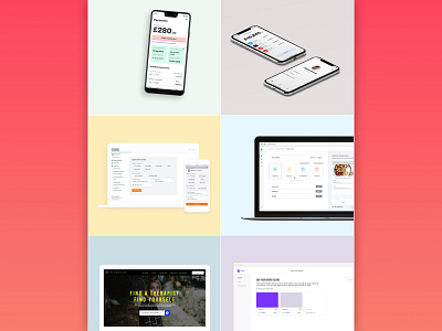 Our updated portfolio 🙌 concepts example office portfolio portfolio design portfolio page typography ui user experience ux web website work work from home workspace