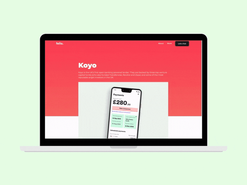 Koyo Web Platform 🤑 branding design icon iconography logo minimal typography ui user experience ux vector web website