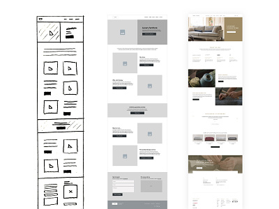 John Sankey - From Paper to Build ✅ branding design furniture home illustration logo sofa typography ui user experience ux web website