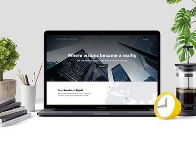 Simple website for client based in Riyadh design landing page ui ux web website