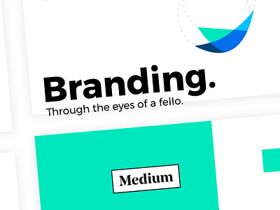 Branding: Through the eyes of a fello. ai alexa skill blog brand branding design medium strategy ui