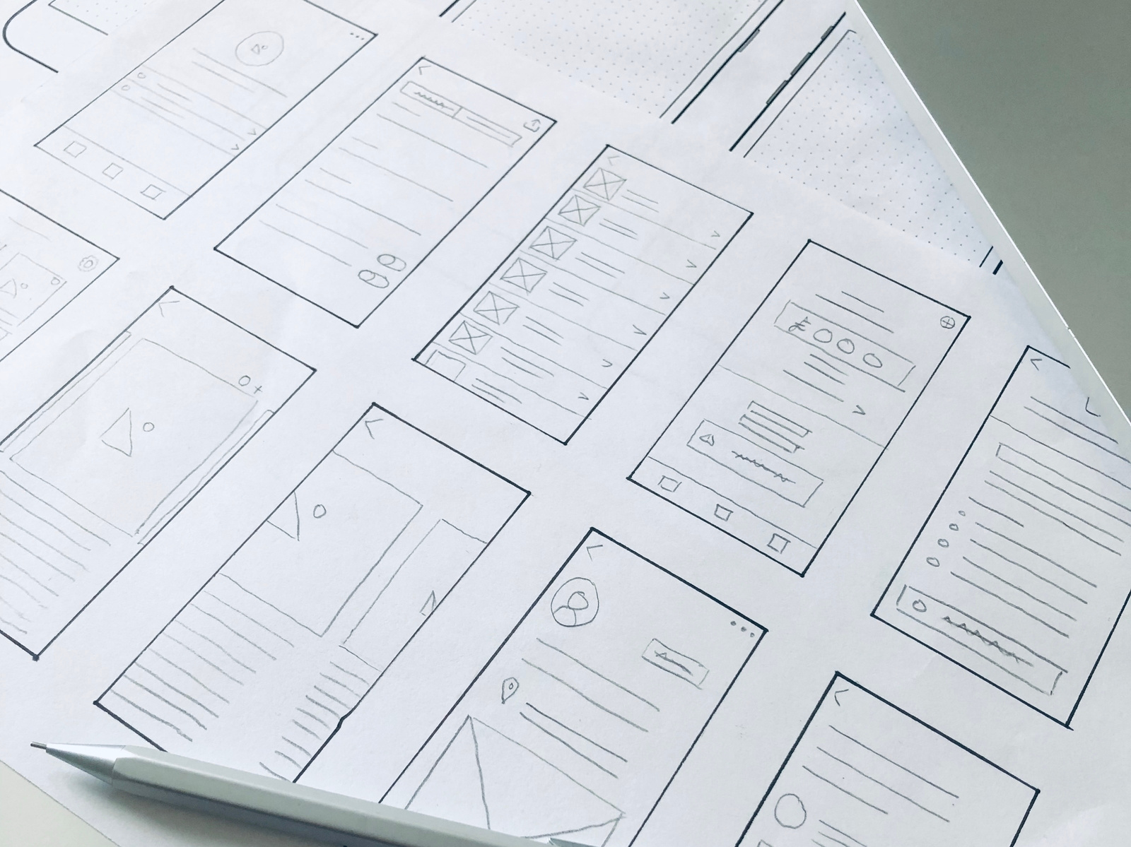 Paper Prototyping UX Wireframe by Cojo on Dribbble