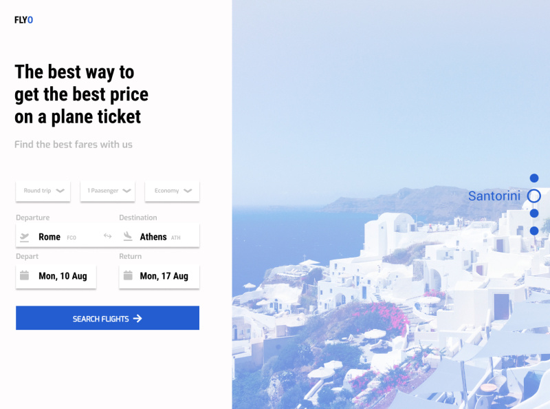 Flyo Hero Section by Gabriel Ghigi on Dribbble