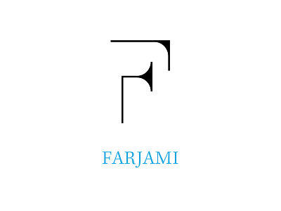 Farjami font logo logotype type typography