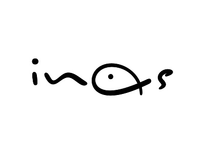 Inas logo logotype type typography