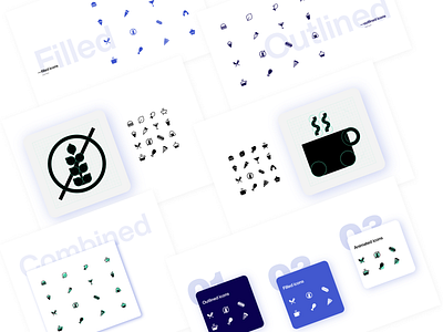 Animated food icons animated design digital food icon icondesign iconography icons illustration interface minimal sketch ui ux