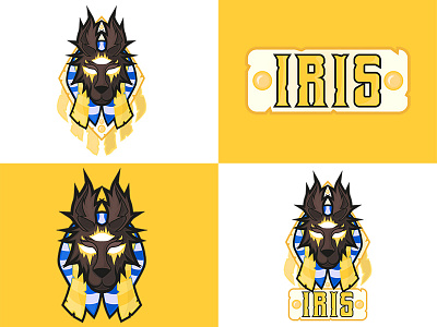 ANUBIS MASCOT LOGO