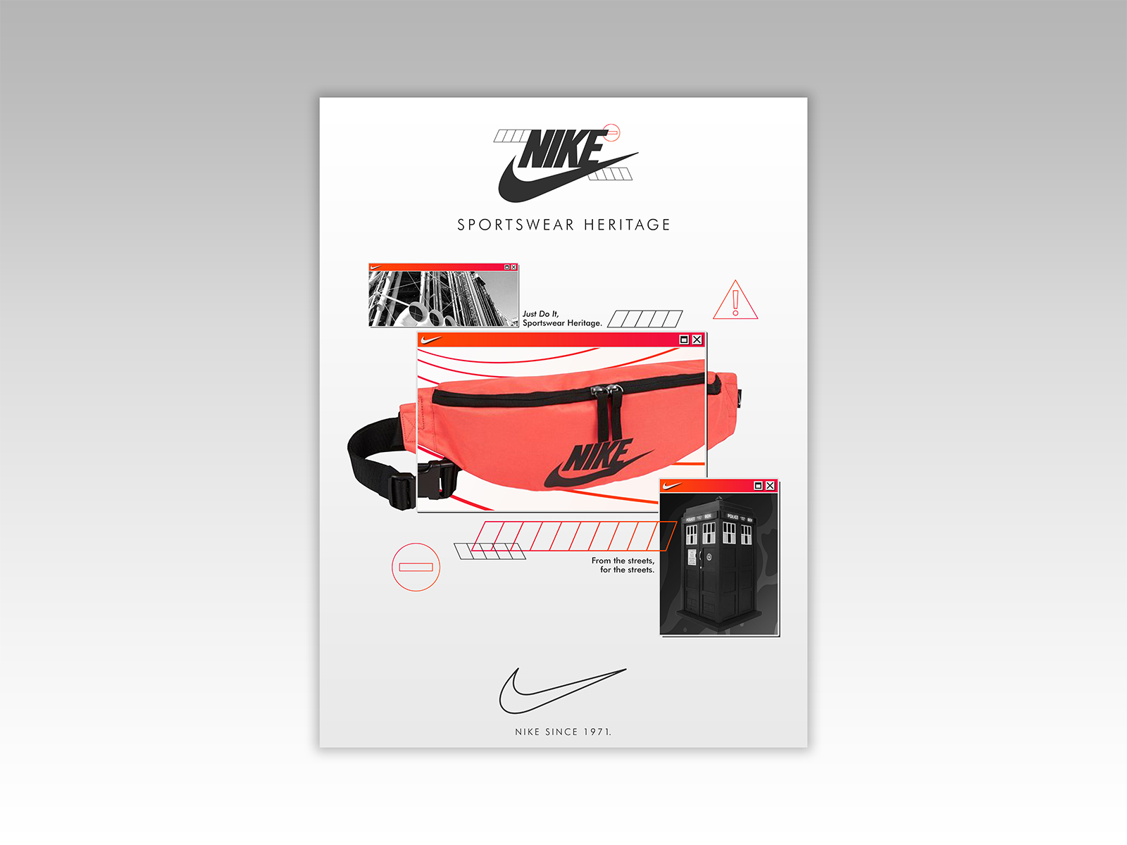 Nike Sportswear Heritage Ad By Louis Acaris On Dribbble