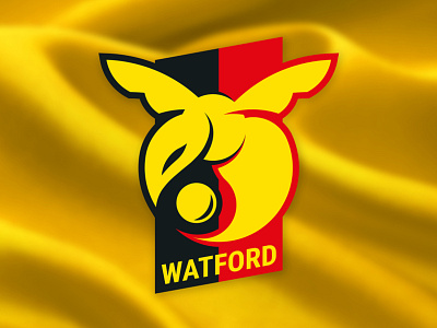 Watford FC Logo branding design honey hornet logo notthewinner wasp watford watfordfc