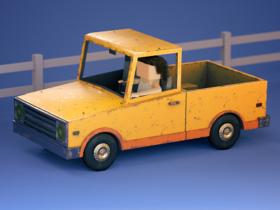 Out For A Rip 3d c4d cinema4d truck