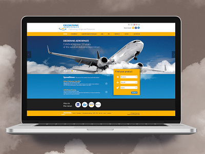 Dedienne Aeronautique aeronautique plane webdesign