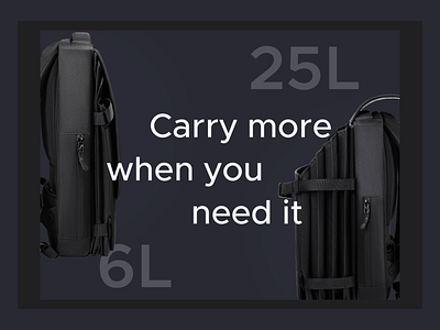 Pleatpack (UI/UX, e-commerce) backpack bag city ecommerce minimalistic modern shop ui uiux urban web design