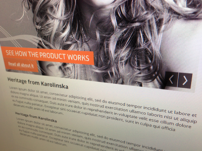 Secret client project #1 web design site client