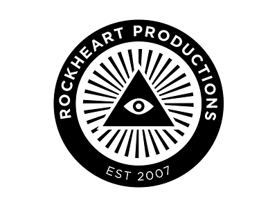 Rockheart Logo illuminati logo rockheart symbol