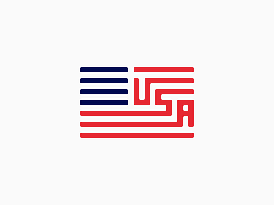 Usa Flag branding design flag logo flag logo inspiration flagship illustration logo logo inspirations usa usa flag usa flag logo usa today vector