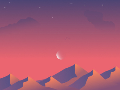 Desert Design by Hex on Dribbble