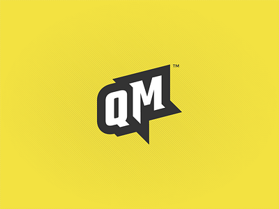 QM Icon brand esports game gamer gaming icon logo logo design madness minimalism monogram online quarantine sports video game video gaming