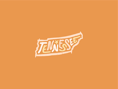 Tennessee for America america art chattanooga clarksville design knoxville lettering memphis music city nashville nashville tn tennessee tn typography united states usa