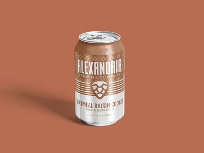 Alexandria Brewing Company Oatmeal Raisin Cookie Can