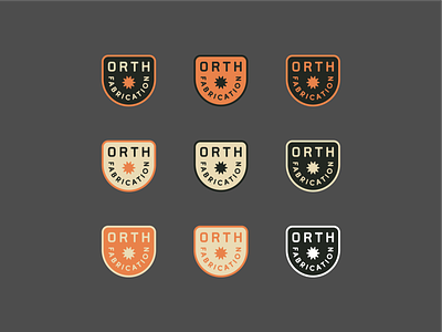 Orth Fabrication Badges